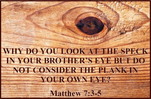 Matthew 7 vs 3-5